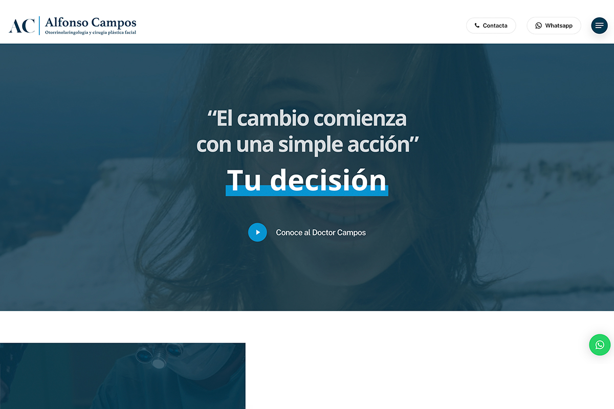 Web Dr. Alfonso Campos